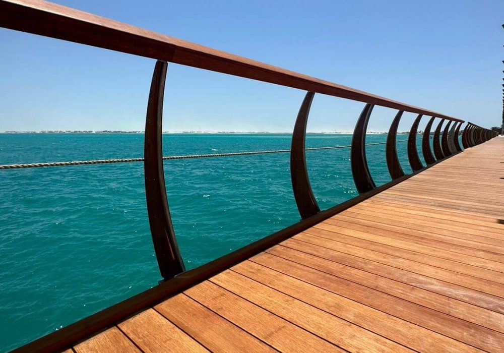 Bamboo boardwalk Bamboo boardwalk